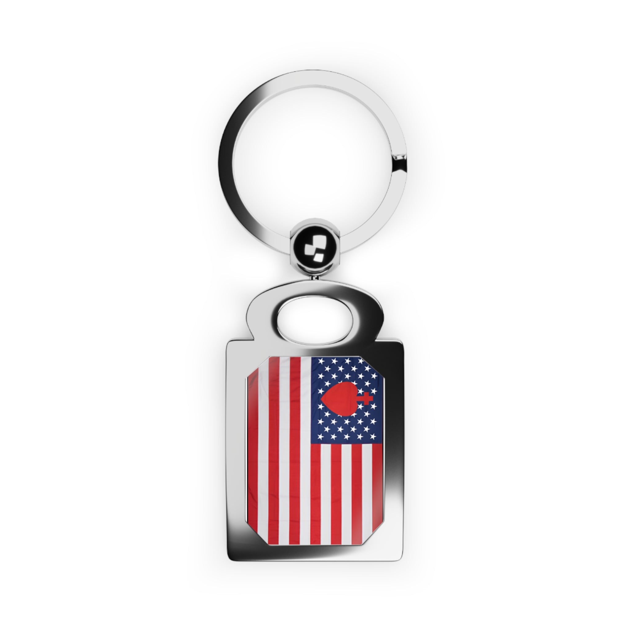 Sacred Heart Flag Keyring