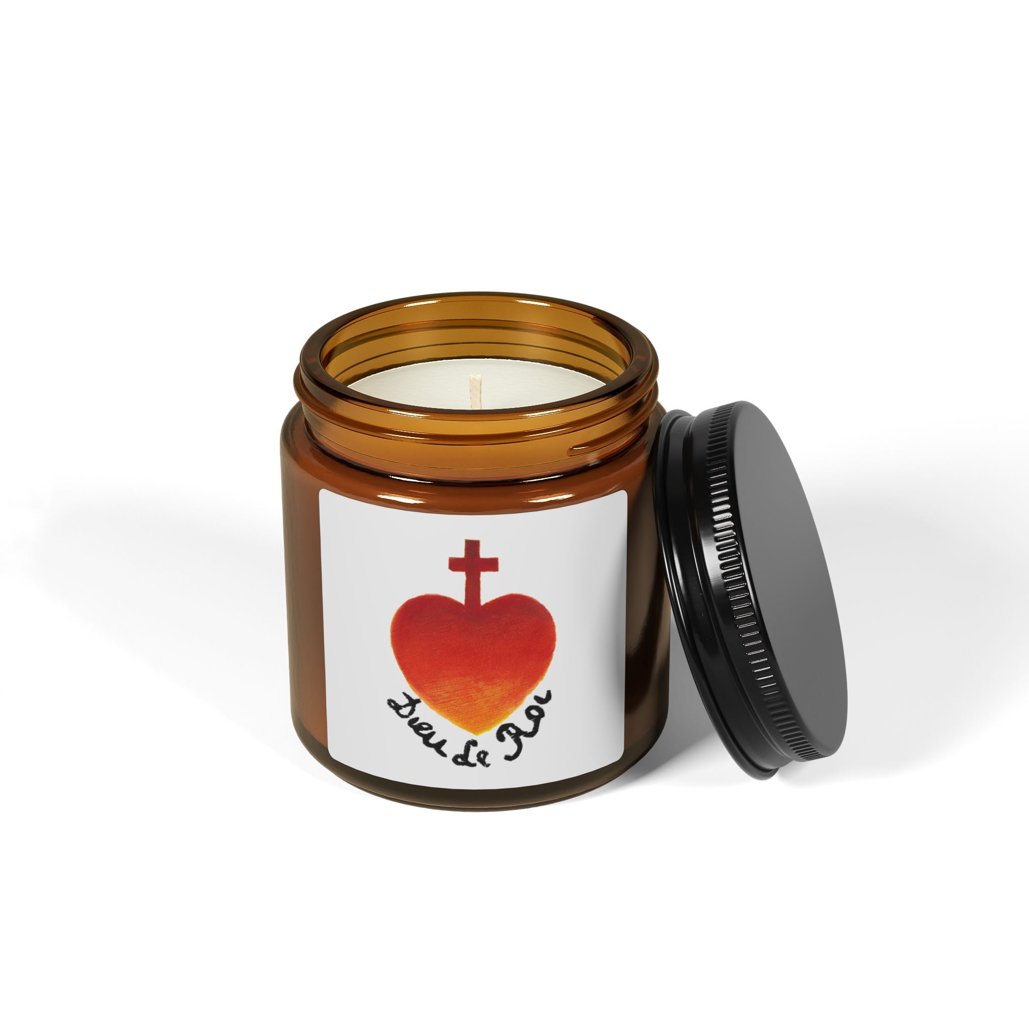 Dieu Le Roi (God The King) Vendee Candle