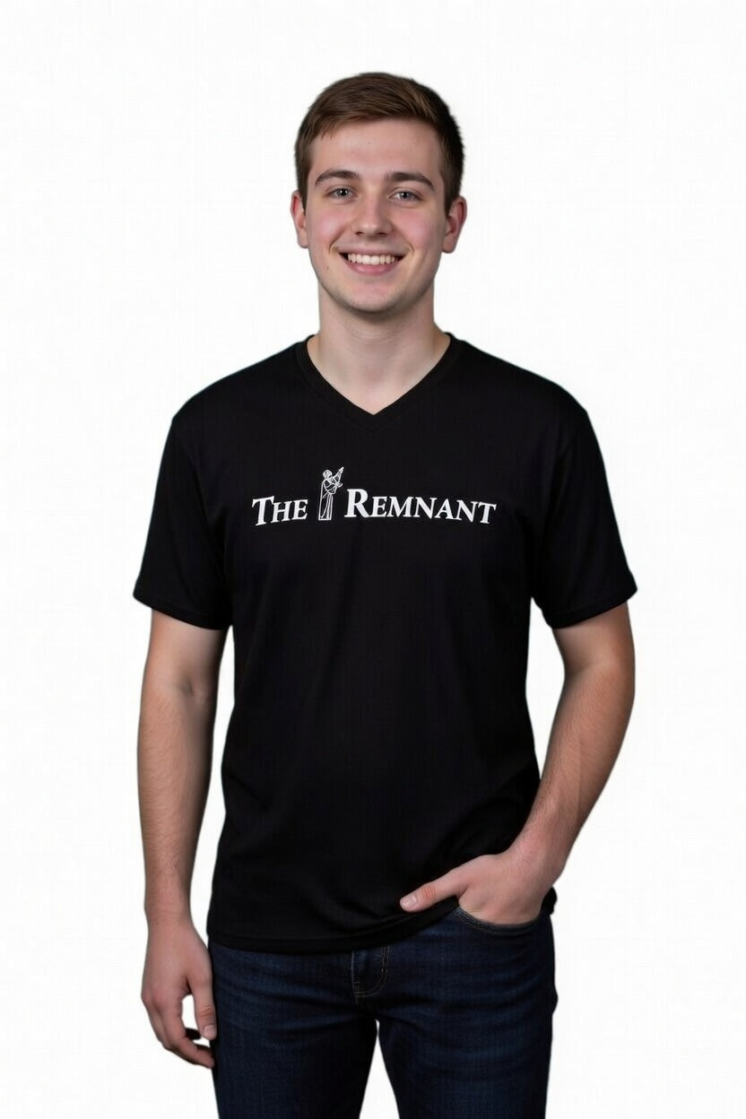 Remnant Logo Tee: soft, ring spun cotton